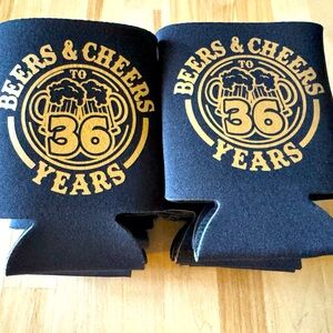 36th Birthday Drink Koozies